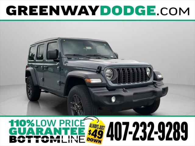 2025 Jeep Wrangler WRANGLER 4-DOOR SPORT S