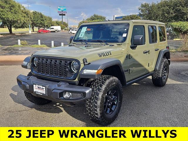 2025 Jeep Wrangler WRANGLER 4-DOOR WILLYS 2025 Jeep Wrangler WRANGLER 4-DOOR WILLYS