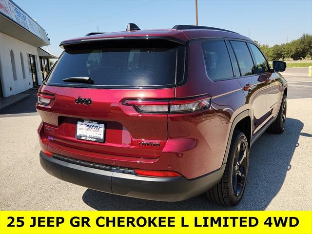 2025 Jeep Grand Cherokee GRAND CHEROKEE L LIMITED 4X4