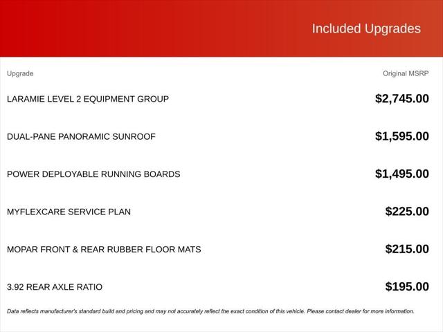 2026 RAM Ram 1500 RAM 1500 LARAMIE CREW CAB 4X4 57 BOX