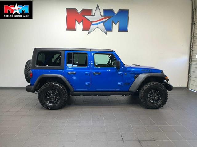 2025 Jeep Wrangler WRANGLER 4-DOOR WILLYS 2025 Jeep Wrangler WRANGLER 4-DOOR WILLYS