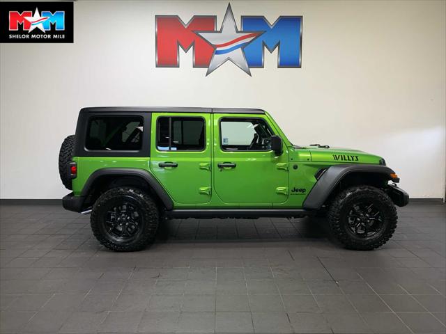 2025 Jeep Wrangler WRANGLER 4-DOOR WILLYS 2025 Jeep Wrangler WRANGLER 4-DOOR WILLYS