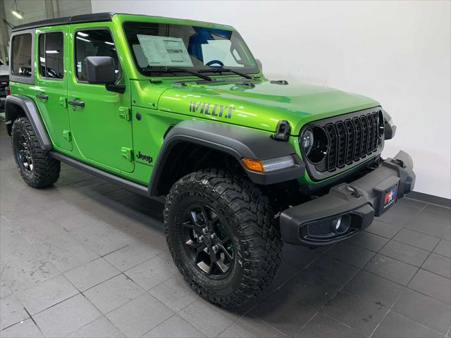2025 Jeep Wrangler WRANGLER 4-DOOR WILLYS 2025 Jeep Wrangler WRANGLER 4-DOOR WILLYS