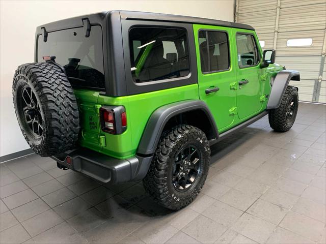 2025 Jeep Wrangler WRANGLER 4-DOOR WILLYS 2025 Jeep Wrangler WRANGLER 4-DOOR WILLYS