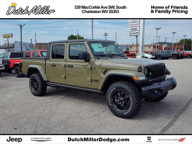 2025 Jeep Gladiator GLADIATOR WILLYS 4X4 2025 Jeep Gladiator GLADIATOR WILLYS 4X4