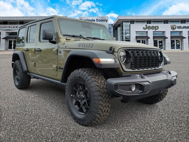2025 Jeep Wrangler WRANGLER 4-DOOR WILLYS 2025 Jeep Wrangler WRANGLER 4-DOOR WILLYS