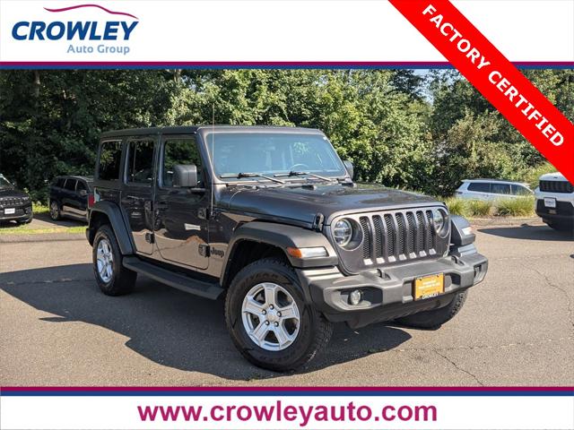 2022 Jeep Wrangler Unlimited Sport S 4x4