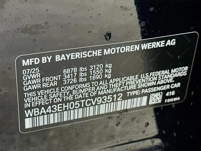 2026 BMW 7 Series 750e xDrive