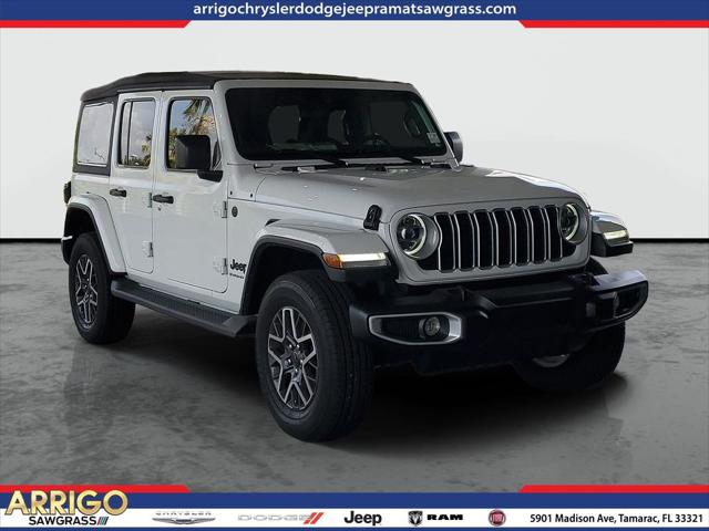 2025 Jeep Wrangler 4-Door Sahara 4x4 for sale in Tamarac, FL
