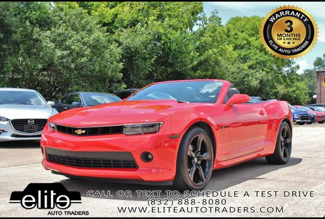 2015 Chevrolet Camaro 2LT for sale in Houston, TX