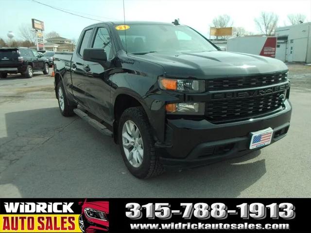 2021 Chevrolet Silverado 1500 4WD Double Cab Standard Bed Custom for sale in Watertown, NY