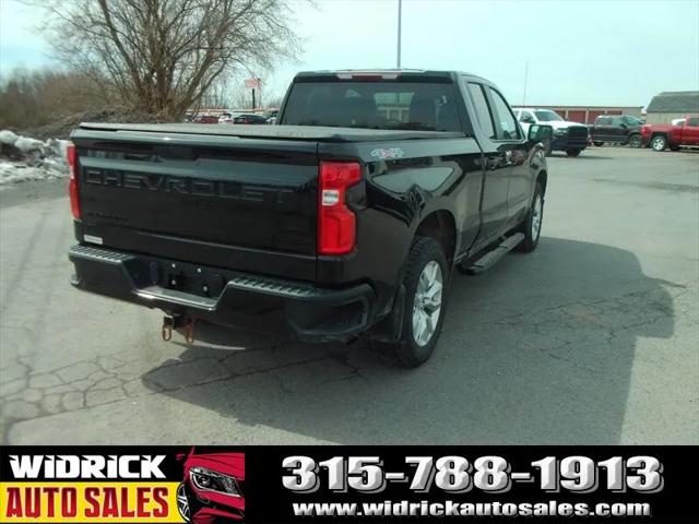 2021 Chevrolet Silverado 1500 4WD Double Cab Standard Bed Custom