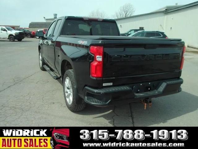 2021 Chevrolet Silverado 1500 4WD Double Cab Standard Bed Custom