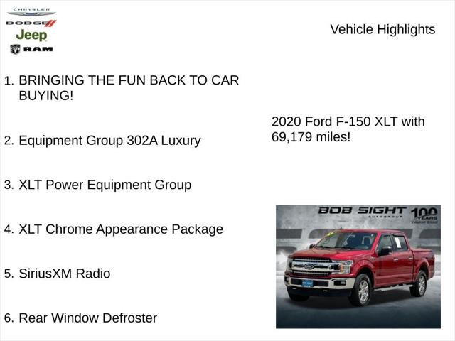 2020 Ford F-150 XLT 2020 Ford F-150 XLT