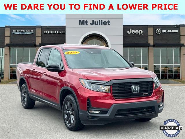 2021 Honda Ridgeline AWD Sport