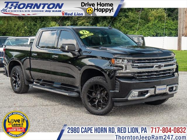 2021 Chevrolet Silverado 1500 4WD Crew Cab Short Bed LTZ