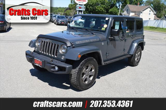 2018 Jeep Wrangler JK Unlimited Golden Eagle 4x4 for sale in Lisbon Falls, ME