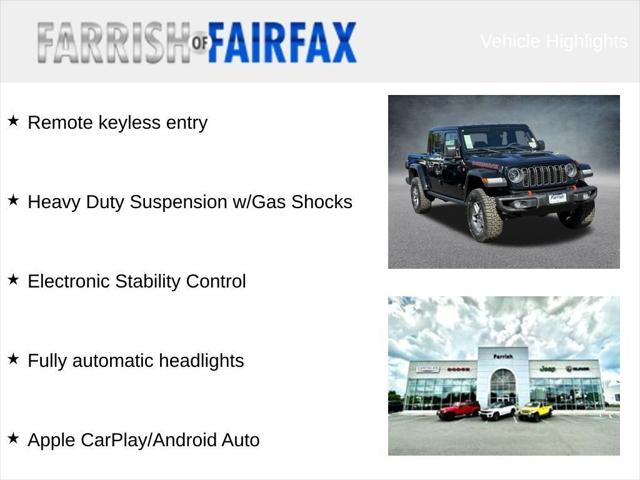 2025 Jeep Gladiator GLADIATOR MOJAVE X 4X4