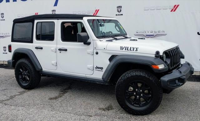 2021 Jeep Wrangler Unlimited Willys 4x4 2021 Jeep Wrangler Unlimited Willys 4x4