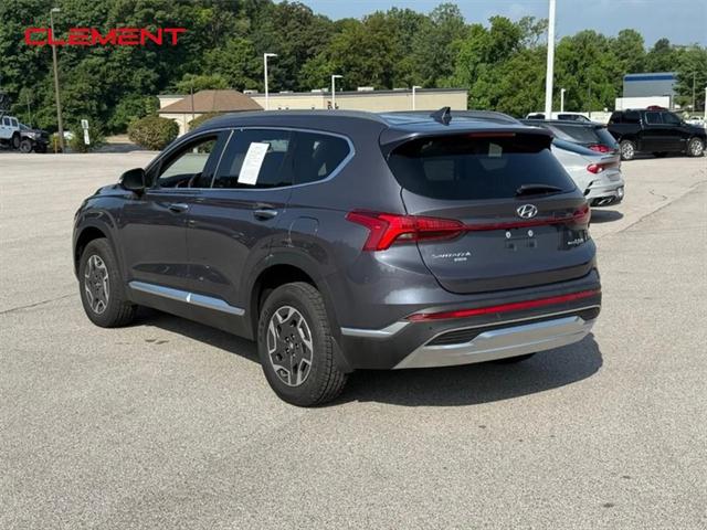 2021 Hyundai Santa Fe Hybrid Blue