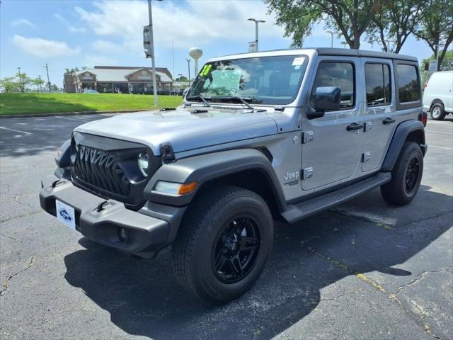 2018 Jeep Wrangler Unlimited Sport S 4x4