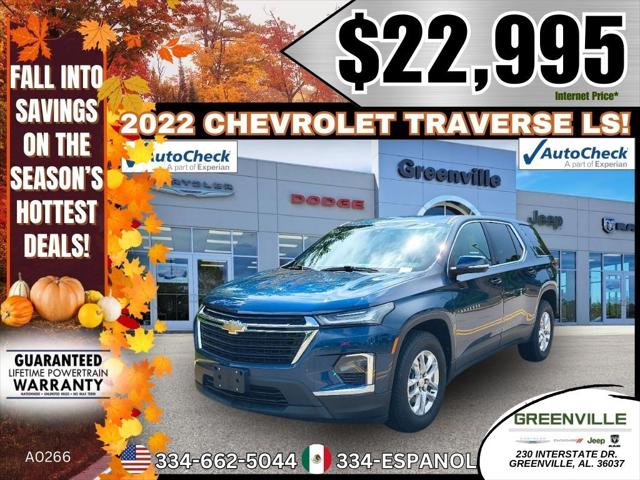 2022 Chevrolet Traverse FWD 1FL 2022 Chevrolet Traverse FWD 1FL