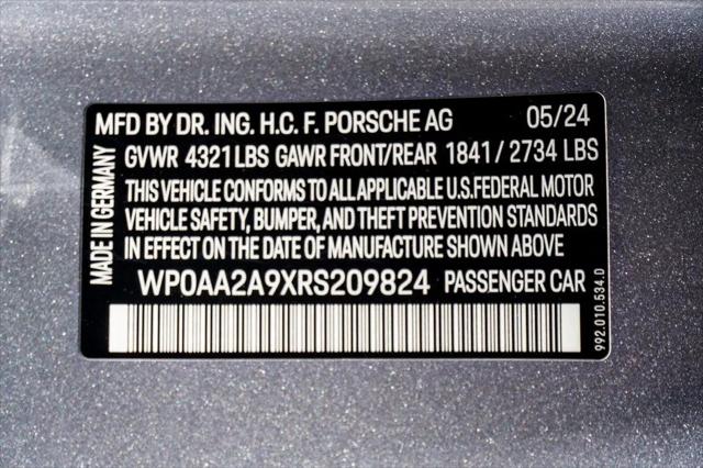 2024 Porsche 911 Carrera T