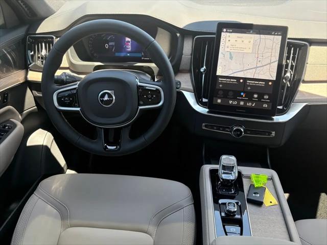 2026 Volvo XC90 Plus, B6 AWD Gas (mild hybrid), Gasoline, Bright, 7 Seats