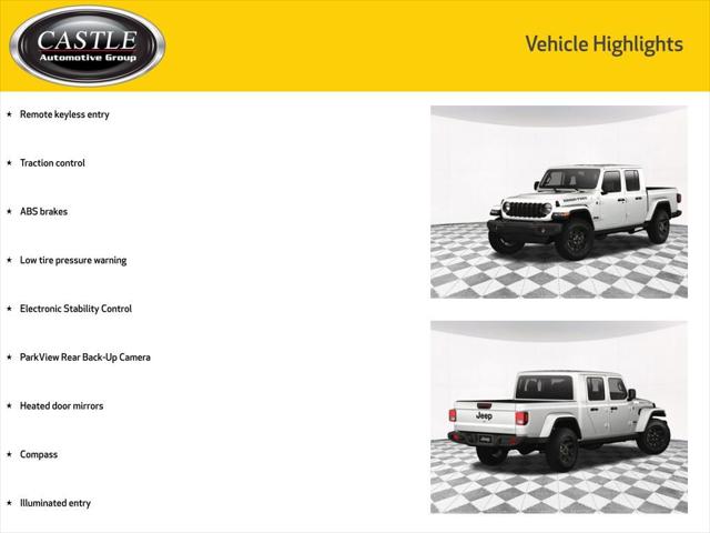 2025 Jeep Gladiator GLADIATOR HIGH TIDE 4X4 2025 Jeep Gladiator GLADIATOR HIGH TIDE 4X4