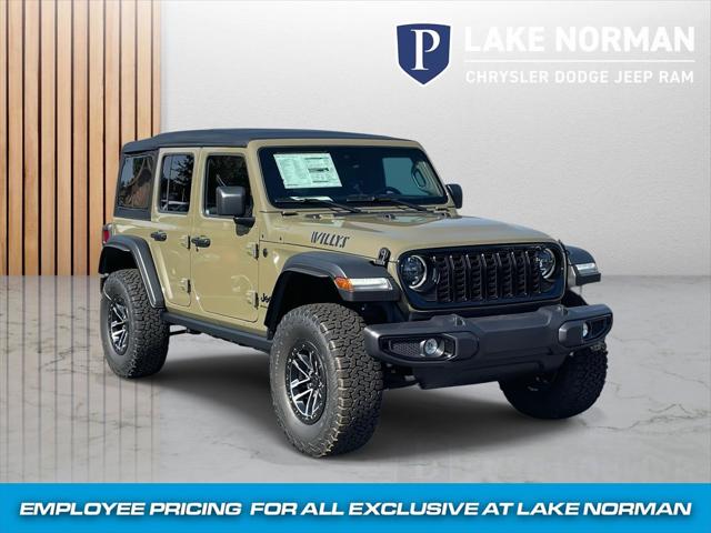 2025 Jeep Wrangler WRANGLER 4-DOOR WILLYS 2025 Jeep Wrangler WRANGLER 4-DOOR WILLYS