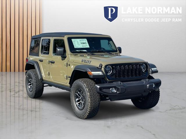 2025 Jeep Wrangler WRANGLER 4-DOOR WILLYS 2025 Jeep Wrangler WRANGLER 4-DOOR WILLYS