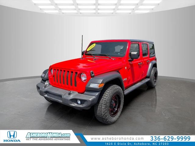 2018 Jeep Wrangler Unlimited Sport S 4x4