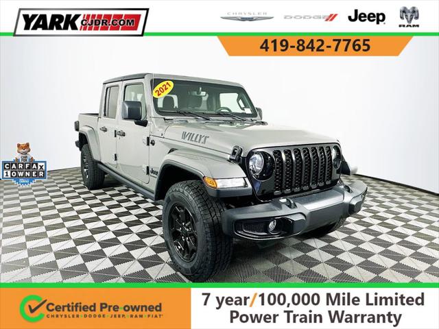 2021 Jeep Gladiator Willys 4x4