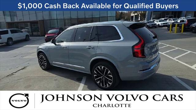 2026 Volvo XC90 Plug-In Hybrid Plus, T8 AWD, Electric/Gasoline, Bright, 7 Seats