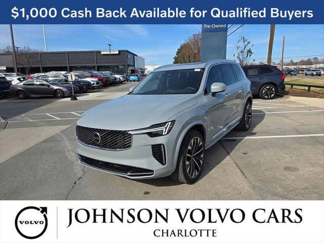 2026 Volvo XC90 Plug-In Hybrid Plus, T8 AWD, Electric/Gasoline, Bright, 7 Seats