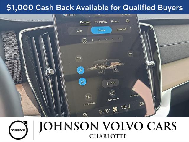 2026 Volvo XC90 Plug-In Hybrid Plus, T8 AWD, Electric/Gasoline, Bright, 7 Seats