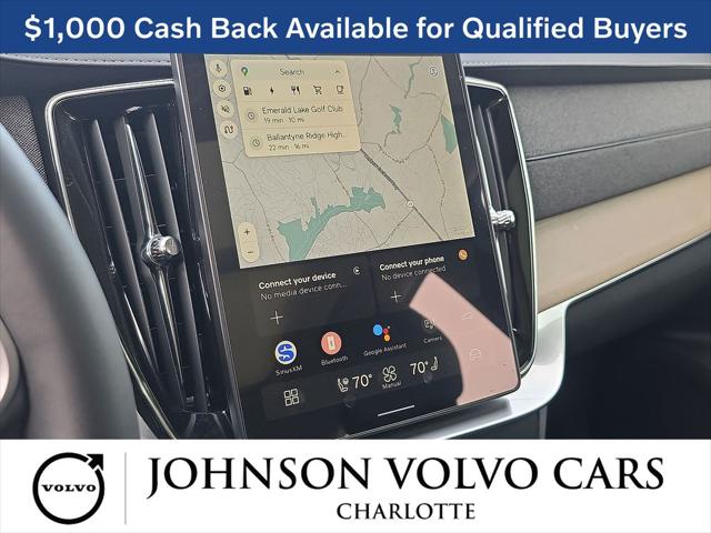 2026 Volvo XC90 Plug-In Hybrid Plus, T8 AWD, Electric/Gasoline, Bright, 7 Seats