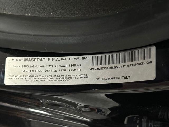 2017 Maserati Ghibli Base
