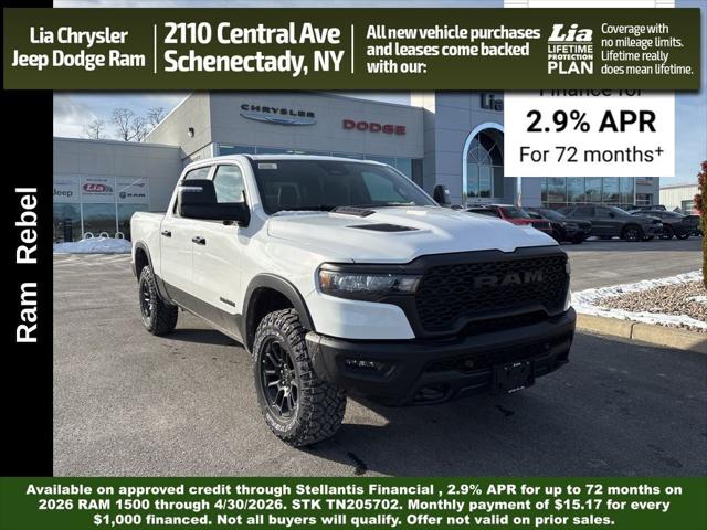 2026 RAM Ram 1500 RAM 1500 REBEL CREW CAB 4X4 57 BOX