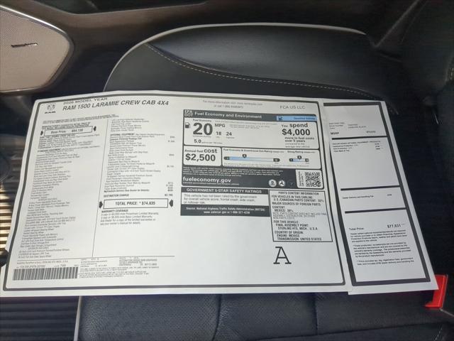 2026 Ram 1500 Laramie Crew Cab 4x4 57 Box