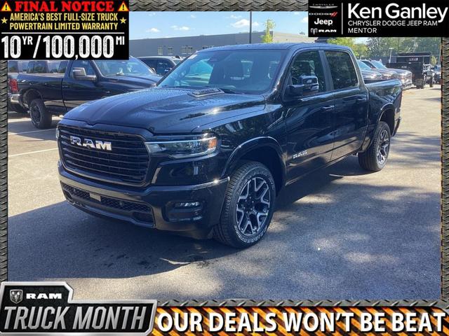 2026 RAM Ram 1500 RAM 1500 LARAMIE CREW CAB 4X4 57 BOX