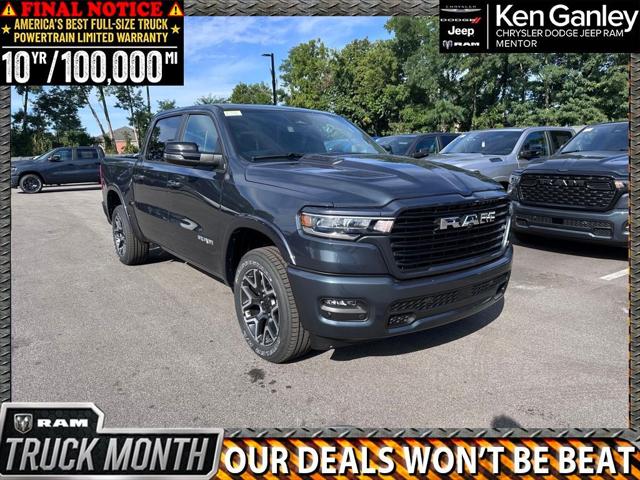 2026 RAM Ram 1500 RAM 1500 LARAMIE CREW CAB 4X4 57 BOX