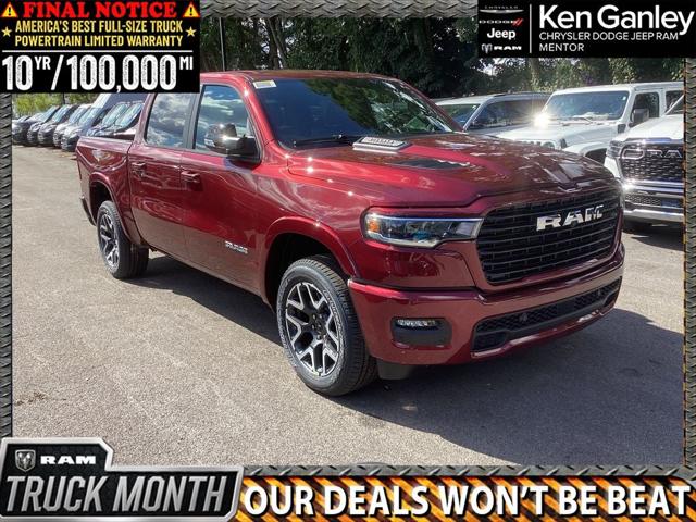 2026 RAM Ram 1500 RAM 1500 LARAMIE CREW CAB 4X4 57 BOX