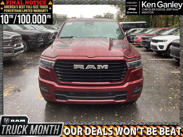 2026 RAM Ram 1500 RAM 1500 LARAMIE CREW CAB 4X4 57 BOX