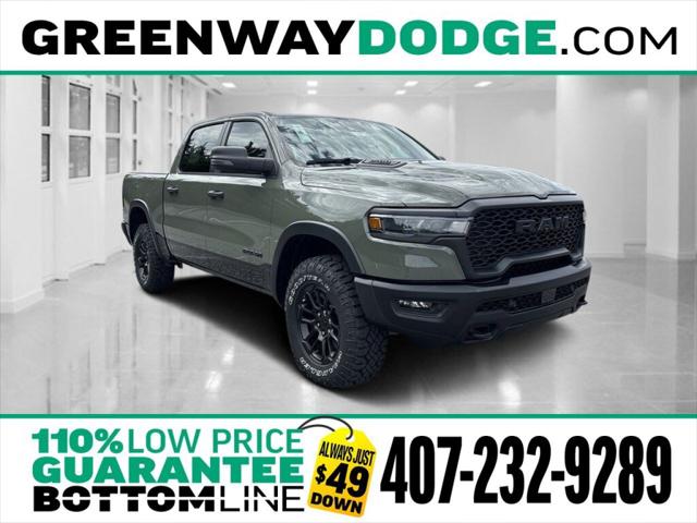 2026 RAM Ram 1500 RAM 1500 REBEL CREW CAB 4X4 57 BOX