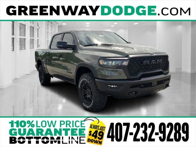 2026 RAM Ram 1500 RAM 1500 REBEL CREW CAB 4X4 57 BOX