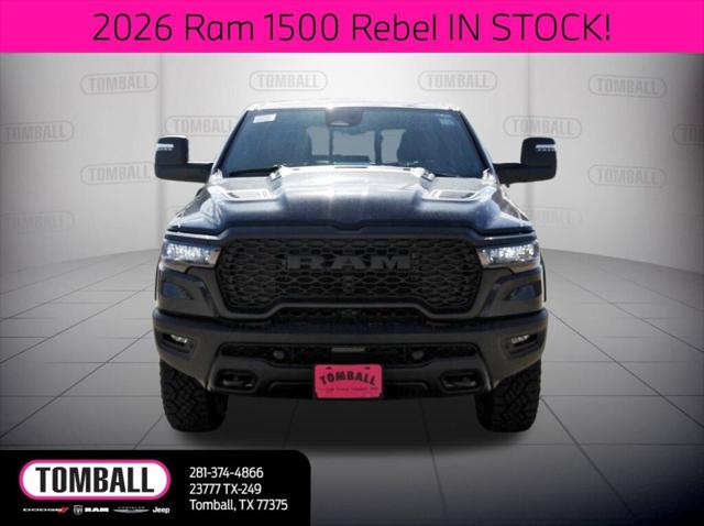 2026 RAM Ram 1500 RAM 1500 REBEL CREW CAB 4X4 57 BOX 2026 RAM Ram 1500 RAM 1500 REBEL CREW CAB 4X4 57 BOX