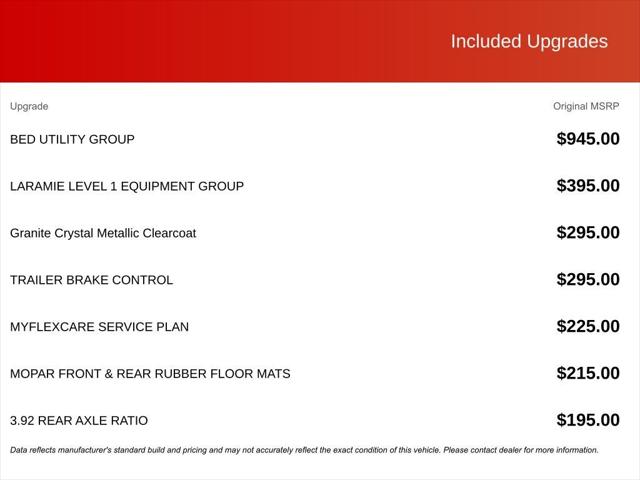 2026 RAM Ram 1500 RAM 1500 LARAMIE CREW CAB 4X4 57 BOX