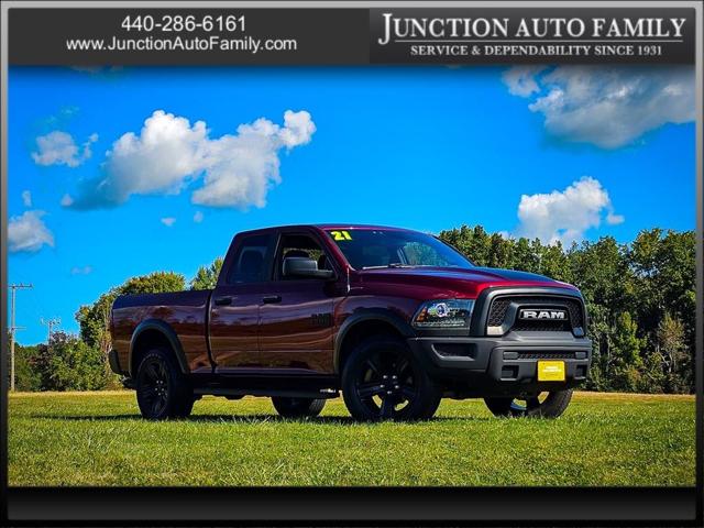 2021 RAM 1500 Classic Warlock Quad Cab 4x4 64 Box 2021 RAM 1500 Classic Warlock Quad Cab 4x4 64 Box