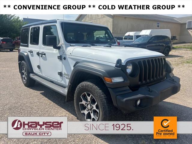 2020 Jeep Wrangler Unlimited Sport S 4X4